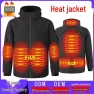 Unisex Heated Windbreaker with Dual Control — Heated Jacket, BigSopping