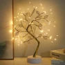 Touch Switch Artificial Copper Wire Bonsai Tree Light, Tonghong