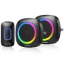 Превью Wireless Doorbell with 2 Receivers and RGB Light — Video Doorbell, TECKNET