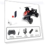 2-in-1 Radio-Controlled Drone Land-Air — RC Helicopters, JJRC