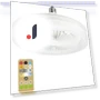 Ceiling Fan with LED Light and Remote Control — Ceiling Fans, Meiteai-All