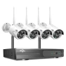 Wireless Security Camera System, Hiseeu