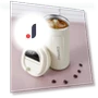 Insulated Stainless Steel Coffee Mug with Smart Display — Beverage Warmers, Factory Discount Outlet