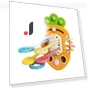 Interactive Montessori Flying Disc Toy — Infant & Early Childhood Playthings, Pretty life