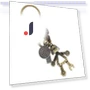 Retro Style Miniature Robot Keychain — Keychains & Keyrings, Shoesmith