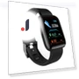 Waterproof Smart Watch with Heart Rate Monitor — Smartwatches, Melsya