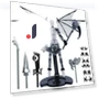 3D-Printed Titan Robot Mobile Doll Set — Collectible Statues, Salted Chicken