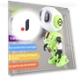 Mini Robot with Flashing LED Light — Interactive Learning Devices, OLY