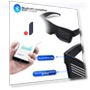 RGB LED Bluetooth Glasses — Smart Glasses, Lntelligent Living Hall