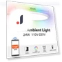 RGB Smart Ceiling Lamp — Overhead Lighting, Rainbow Rain