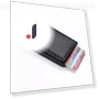 Thin Retractable Carbon Fiber Credit Card Holder Wallet — Wallets, Four Four