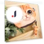3D Cat Head Plush Coin Purse with Tail — Pillows, AI Supermarket