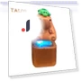 Capybara Fidget Keychain Keyboard — Stress Relievers, Vogue Wardrobe