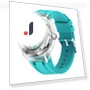 Smart Watch with Transparent Case — Wearable Accessories, Tiktop2