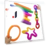 Plastic Bellows Tubes for Autism — Bath Time Fun, party
