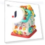 Hexagonal Playhouse for Toddlers with LED Lighting — Infant & Early Childhood Playthings, Safety toy