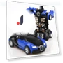 Transformer robot with automatic shape transformation — Interactive Figures & Robots, Featured toys