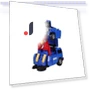 Universal Projection, Automatic Deforming Toy Cars, Electric Light Music Police Hummer, Dancing Robot — Toy Vehicles, Plastic Toys