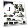 5-in-1 Programmable LED Camera Robot Building Blocks Toy — Construction Kits, Super Go