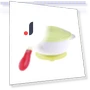 Non-slip baby feeding set with sensory spoon — Kids' Utensils, Cool River