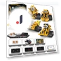 Programming Robotic Boy Toy with Mechanical Dog — Construction Kits, Super Go