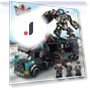 Transforming Gundam Warrior Robot Toy — Construction Kits, Super Go