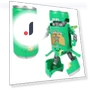 Transforming Internet Celebrity Cola Robot Mecha Toy — Interactive Figures & Robots, Super Go