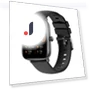 Unisex Smart Watch with Full Touch Screen — Smartwatches, LIGE