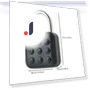 Smart Door Lock with Fingerprint Scanner — Biometric Security, Tool parts