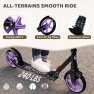 Превью Foldable Kick Scooter with Adjustable Handlebar, WAYPLUS