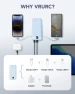 Превью Portable Charger with Built-in Cables and AC Wall Plug — Power Bank, VRURC