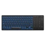 Rechargeable Wireless Keyboard with Backlight and Touchpad — Bluetooth Keyboard, SeenDa