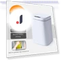Smart Induction Trash Bin — Kitchen Cans, WTEMPO