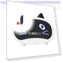 Mini Cartoon Speaker with Cat Ears Design — Alarms & Clocks, Tooarts
