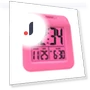 Soft-Cube Alarm Clock with LCD Display and Smart Lighting — Alarms & Clocks, Equity By La Crosse