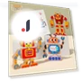 DIY Wooden Robot Building Kit — Educational, Super Go
