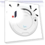 Automatic Rechargeable Robot Vacuum — Smart Cleaning Robots, MR J