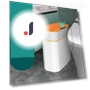 Smart Touch Sensor Trash Can — Kitchen Cans, SDS003