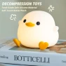 Cute Duck Silicone Night Light, Great3C