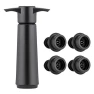 Vacuum Wine Saver with 4 Stoppers, House & Kitchen
