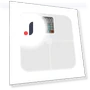Body Fat Scale with Digital Display — Body Composition Analysis, Refreshing Home