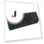 Wireless Handheld Keyboard with Touchpad — Keyboards, Toys Arts