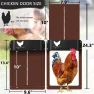 Automatic Chicken Coop Door Opener, Rainbow Rain