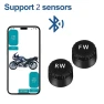 Bluetooth Motorcycle Tire Pressure Monitoring System — TPMS Sensor Replacements, JOHO - CarGear