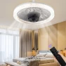 Modern E27 Ceiling Fan With Light, Luminaire Lighting Mall