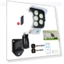 Solar-Powered LED Wall Lights — Outdoor Security & Flood Lighting, KITCHEN-MALL