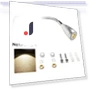 LED Wall Reading Lamp with Flexible Neck — Book Lights, Lntelligent Living Hall