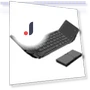 Portable Foldable Three-Layer Bluetooth Keyboard with Touchpad — Keyboards, GYROBALL