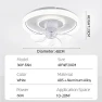 Modern Ceiling Fan with Light — Ceiling Fans & Accessories, Seahorse Home