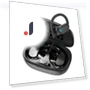 Waterproof Noise Cancelling Bluetooth Headset — Audio Gear, QUEED